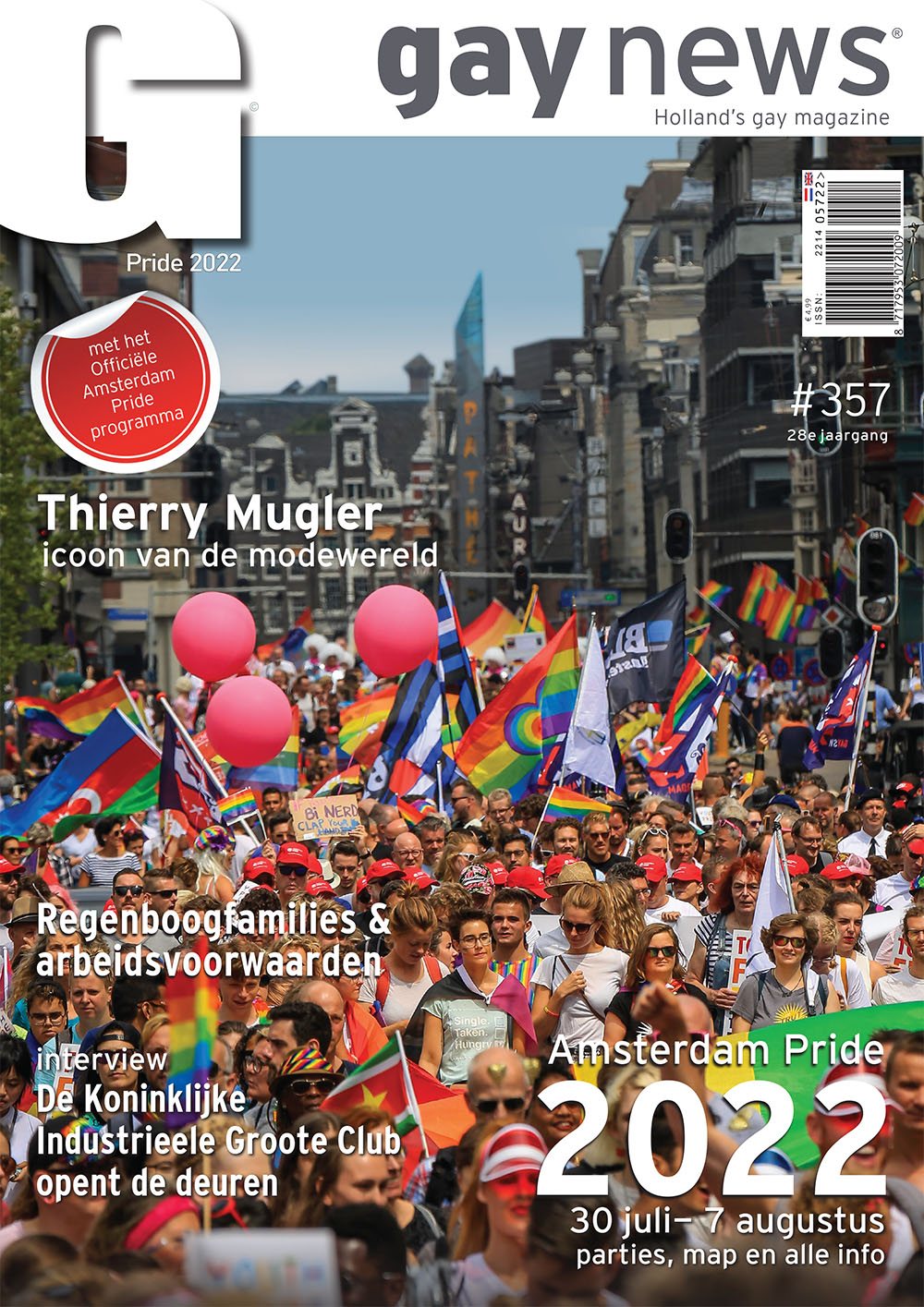 Interview Douwe Lodewijk in Gay News